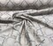 1 Yard Barriester Natural Embroidered Drapery Fabric with Lurex Yarn 56 Inches Wide